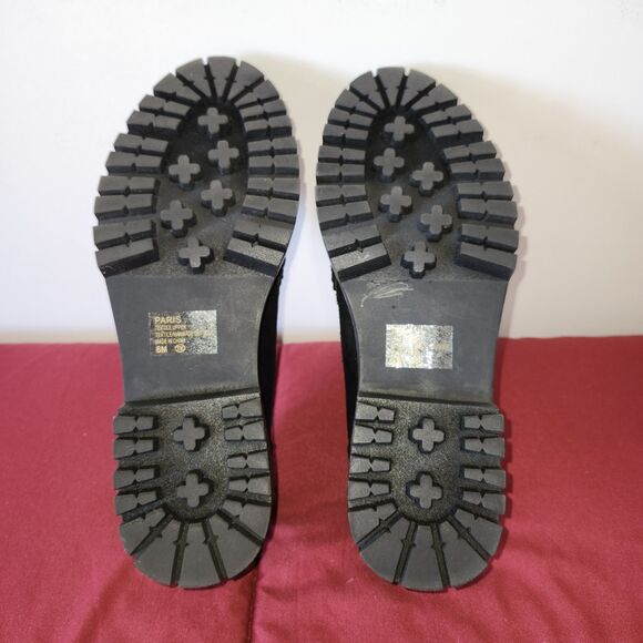 Jellypop Shoes Womens 6 M Paris Slip On Loafers Black Comfort Suede Casual - Picture 7 of 8